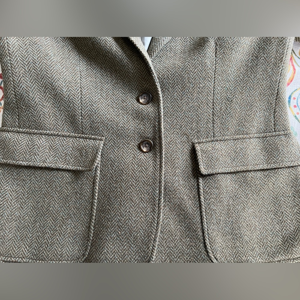 Vintage Lauren Ralph Lauren Green Label Wool Jacket/Blazer Size 16 EUC - Picture 6 of 12